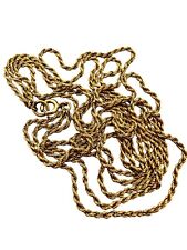 Collier chaines torsadée d'occasion  Béziers