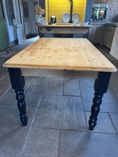 Farmhouse pine dining for sale  STAFFORD