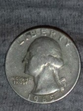 1965 quarter error for sale  San Bernardino