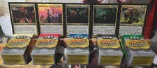 Commander 2011 Conjunto de 5 Decks, Inglês, Sem Caixas, NM/SP, Magic the Gathering MTG comprar usado  Enviando para Brazil
