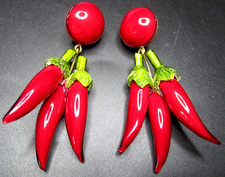 Usado, Brincos perfurados CILEA PARIS Red Hot Chili Peppers comprar usado  Enviando para Brazil