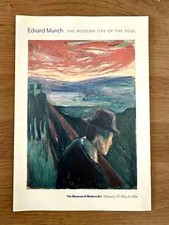 Edvard munch programme d'occasion  Paris XVII