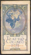 Programma teatro coliseo usato  Spedire a Italy