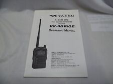Yaesu 8gr operation for sale  WALSALL