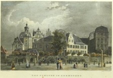 Kolorierter stahlstich schloss gebraucht kaufen  Frankfurt am Main