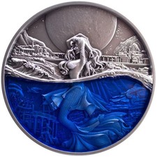 Mechanical Creature - Under The Ocean 2 oz Silver 2022 High Relief Antiqued Coin na sprzedaż  PL