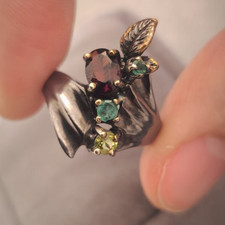 Vintage ring natürlicher gebraucht kaufen  Frankfurt am Main
