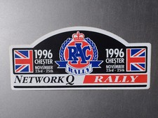 Autocollant. rallye. plaque. d'occasion  Lixheim
