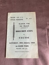 Brechin city celtic for sale  GLASGOW