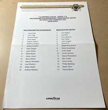 2000 wolves manchester for sale  BOLTON