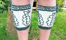 Handgestrickte loferl wadenstu gebraucht kaufen  Töging a.Inn