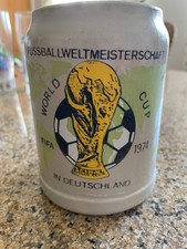 Bierkrug fußball 1974 gebraucht kaufen  Donauwörth