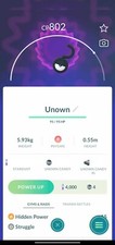 Pokemon UNOWN Trade Go todas as letras de volta em estoque comprar usado  Enviando para Brazil