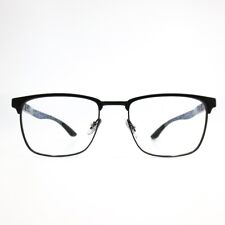 Usado, Óculos Ray-Ban masculino RB 8421 2904 fibra de carbono preto armação quadrada 54[]19 145 comprar usado  Enviando para Brazil