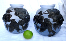 Paire vase verre d'occasion  Neuville-de-Poitou