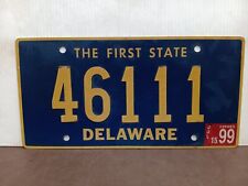 1999 delaware license for sale  Butte