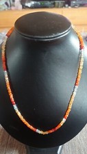 Feueropal echte edelsteinkette gebraucht kaufen  Berglicht, Immert, Malborn