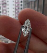 Marquesa de diamante CVD cultivada em laboratório 1,00 quilates D, clareza FL, diamante solto certificado comprar usado  Enviando para Brazil