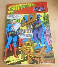 Illustré superman batman d'occasion  Enghien-les-Bains
