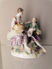 Meissen schäfergruppe porzell gebraucht kaufen  Frechen