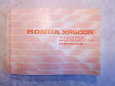 Rig honda fahrerhandbuch gebraucht kaufen  Wathlingen