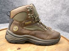 Bota Timberland Feminina Chocorua Trail Mid Impermeável GTX Couro Marrom Tamanho 6 EUA comprar usado  Enviando para Brazil