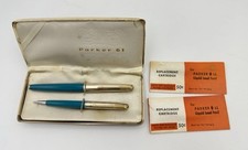 Vintage turquoise parker for sale  Leander