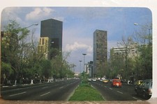 México Paseo De La Reforma Importante Avenida Cartão Postal Antigo Vintage Cartão Ver Post comprar usado  Enviando para Brazil