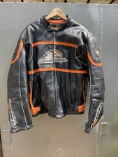 Veste cuir harley d'occasion  Village-Neuf