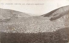 Usado, Cartão postal de 1909 ~ The Jawbone Canyon - Aqueduto de Los Angeles na Califórnia. #-6493 comprar usado  Enviando para Brazil