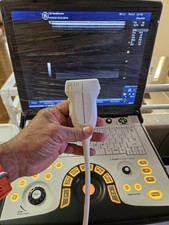 Ultrassom portátil GE Logiq E. 2018 R9, todas as opções abertas, com sonda L4-12T comprar usado  Enviando para Brazil