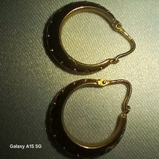 Gelbgold creolen hrringe gebraucht kaufen  Oberhausen