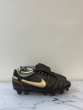Używany, Brązowe skórzane knagi piłkarskie Nike Tiempo R10 Ronaldinho FG RZADKIE US 9 na sprzedaż  PL