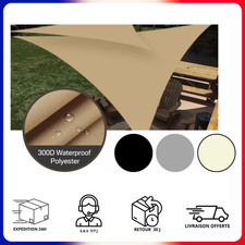 Toile ombrage 3x3m d'occasion  Caen