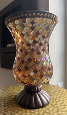 Partylite mosaic hurricane for sale  LEIGHTON BUZZARD