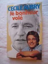 Livre bonheur volé d'occasion  Chambon-sur-Voueize