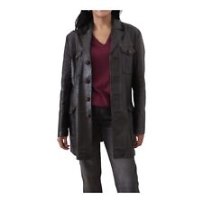 Braune lederjacke damen gebraucht kaufen  Aachen