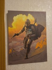 Mandalorian poster canvas for sale  Beloit