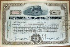 Stock certificate westinghouse d'occasion  Expédié en Belgium