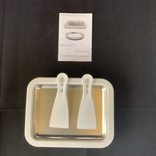 Máquina de sorvete laminada, aço inoxidável branco para uso doméstico grau alimentício  comprar usado  Enviando para Brazil