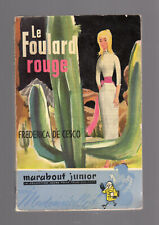 Foulard rouge frederica d'occasion  Valognes