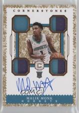 2017-18 Panini Cornerstones Granite /25 Malik Monk #161 Rookie controle remoto automático, usado comprar usado  Enviando para Brazil