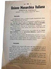 Referéndum monarchia umi usato  Fiuggi