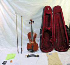 Violino acústico usado sem marca com estojo de show / com acessórios, usado comprar usado  Enviando para Brazil
