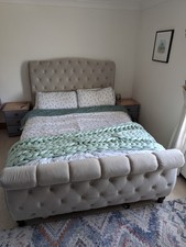 King size upholstered for sale  KETTERING