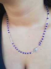 Collana rosario argento usato  Marcianise