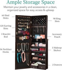 Lockable jewelry armoire for sale  USA