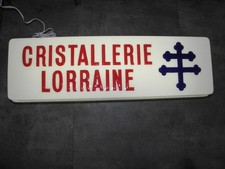 Panneau vintage illuminé d'occasion  Wasselonne
