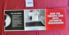 19831 triumph 2000 d'occasion  Caderousse