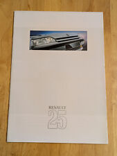 Renault 1988 brochure for sale  WHITLAND